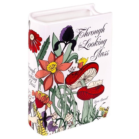 Through the Looking Glass Large Book Vase - Picture 1 of 4
